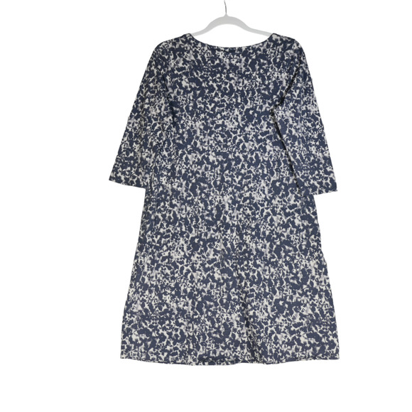 Pure Jill Blue Tie Dye T Shirt Dress Womens Small Blue Pockets New Without Tags - Picture 4 of 8